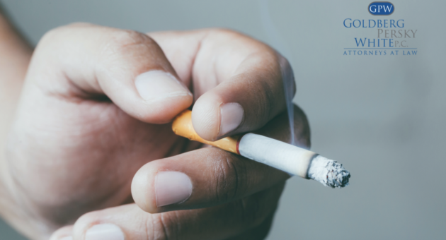 Mesothelioma, Lung Cancer and Cigarette Smoking